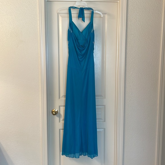 Trixxi Prom Dress - Teal - Picture 3 of 8